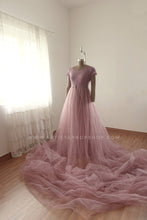 Load image into Gallery viewer, Reese gown - Purple L-XL
