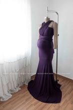 Load image into Gallery viewer, Grape Convertible gown M-XL- With veil
