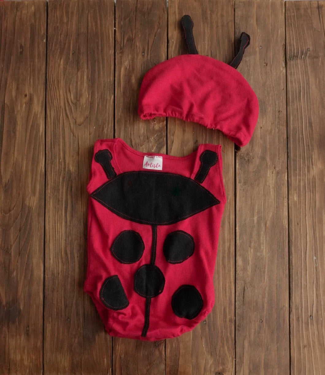 Ladybug outfit 3-6m