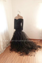Load image into Gallery viewer, Black Brooklyn Gown M-L
