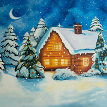 Load image into Gallery viewer, Christmas Cabin 5x6ft

