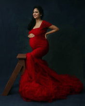 Load image into Gallery viewer, Red Brooklyn Gown L-XL
