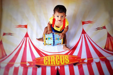 Load image into Gallery viewer, Circus backdrop 5x4 feet
