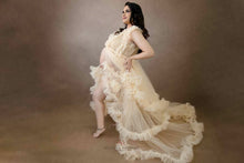 Load image into Gallery viewer, Erica gown - Beige M-XL
